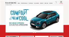 Desktop Screenshot of citroen-center.ch